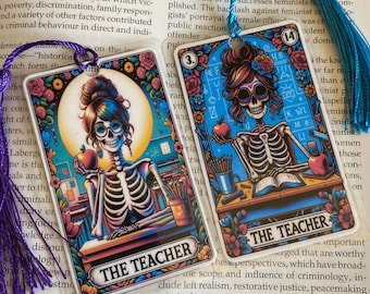 Teacher Gift - Funny Tarot Card Style