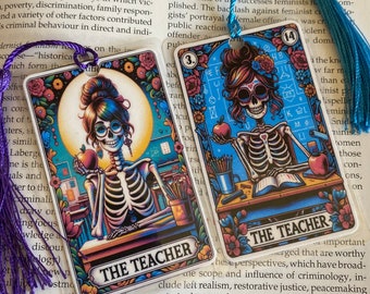 Teacher Gift - Funny Tarot Card Style