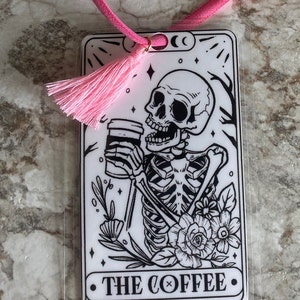 Pendentif voiture drôle de carte de tarot suspendu, cadeau pour elle, cadeau pour lui