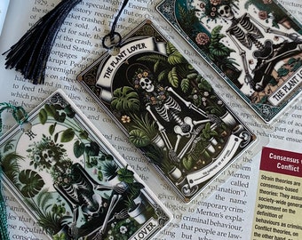 Plant and Garden Lovers: Funny Tarot Card Style Bookmark / Accessory