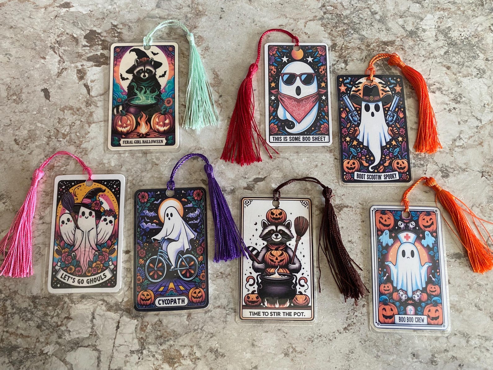 Funny Halloween Bookmark Etsy Canada