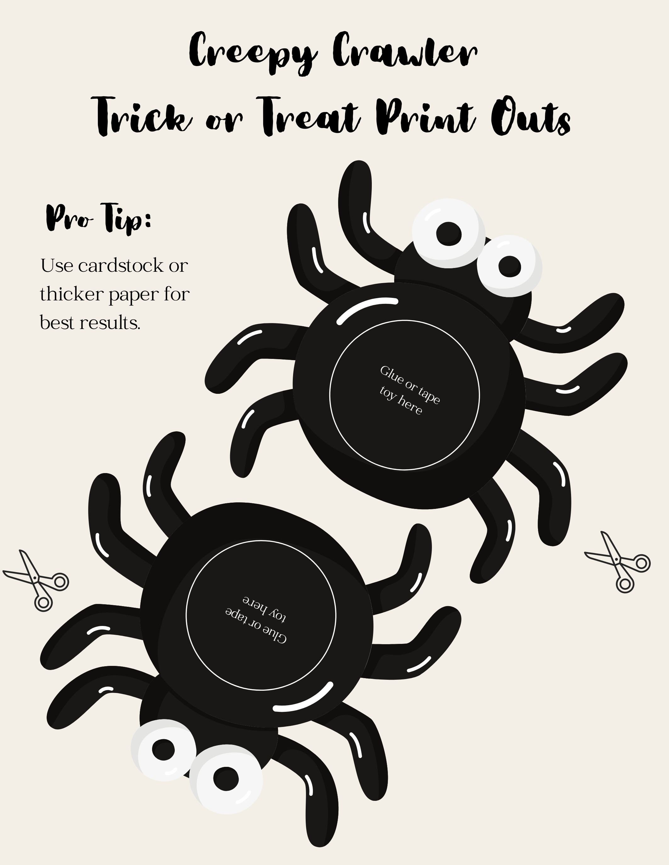 Printable Halloween Play-doh Card Halloween Favor Printable Halloween ...