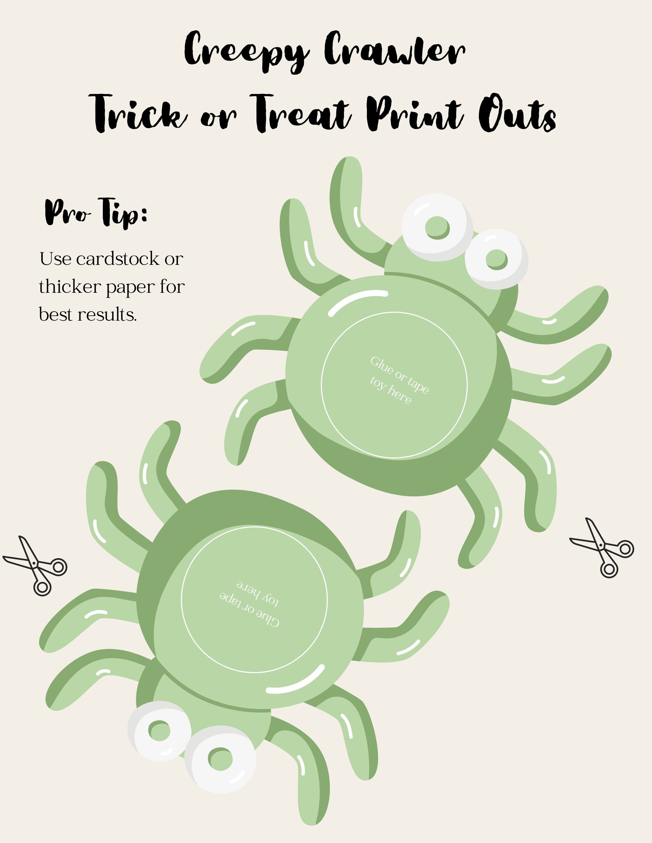 Printable Halloween Play-doh Card Halloween Favor Printable Halloween ...