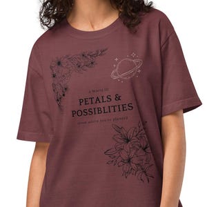 Unisex Oversized T-shirt, Women&#39;s Oversized T-shirt, Short Sleeve T-shirt, Casual Oversized T-shirt, Pullover Comfortable T-shirt