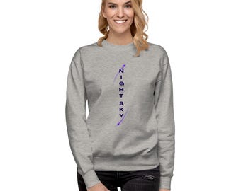 Sudadera unisex de polar de mezcla de algodón - Cuello redondo acanalado - Athleisure