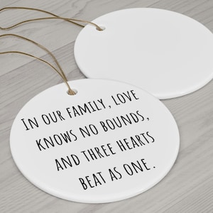 Throuple ornament, gift ideas for, throuples, couples, polyamory, polyamorous, relationships, christmas present, cute gifts, lgbtq