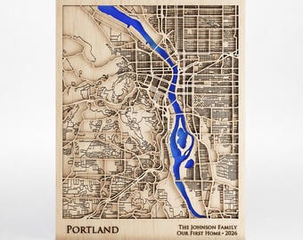 Custom New Home Map | Realtor Closing Gift