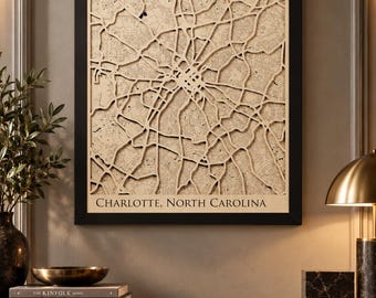 Realtor Closing Gift, Personalized Wood Map of New Home, Custom Client Gift