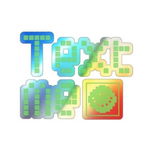 Filipino Text Me holographic die-cut sticker | Filipino Social stickers | Filipino Pop Culture laptop sticker | Filipino Cellphone sticker
