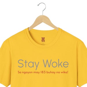 Bleib Wach Sa ngayon 183 buhay na wika! Unisex Softstyle T-Shirt |  Philippinische Sprache T-Shirt | Philippinische Kultur T-Shirt | Kawaii Tees