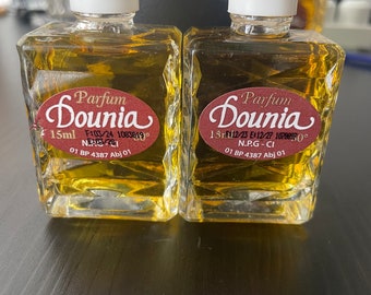 Parfum Dounia/ parfum spirituel 15 ml lot de 2.