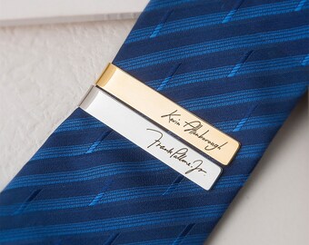 Personalised Tie Clip,Monogram Tie Clip, Custom Engraved Groomsmen Gifts, Boyfriend Gift,Groom Wedding Gift