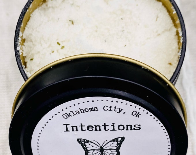 4.5 oz| all-natural | Sugar Scrub | Handmade in OAusrin, Tx | with Pure Essential Oils | Exfoliation |