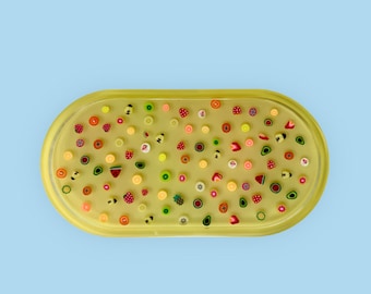 Bandeja de joyería con sabor a fruta