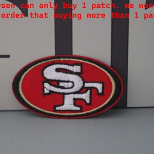 San Francisco 49ers Football Patch - DIY Iron On