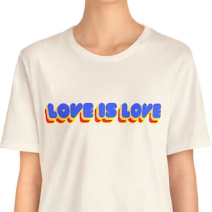 Love Is Love Shirt, Subtle Bi Pride Shirt, Gift For Gay Couple, Gay Boyfriend Gift, Nonbinary Shirt, Love One Another, Loving Shirt