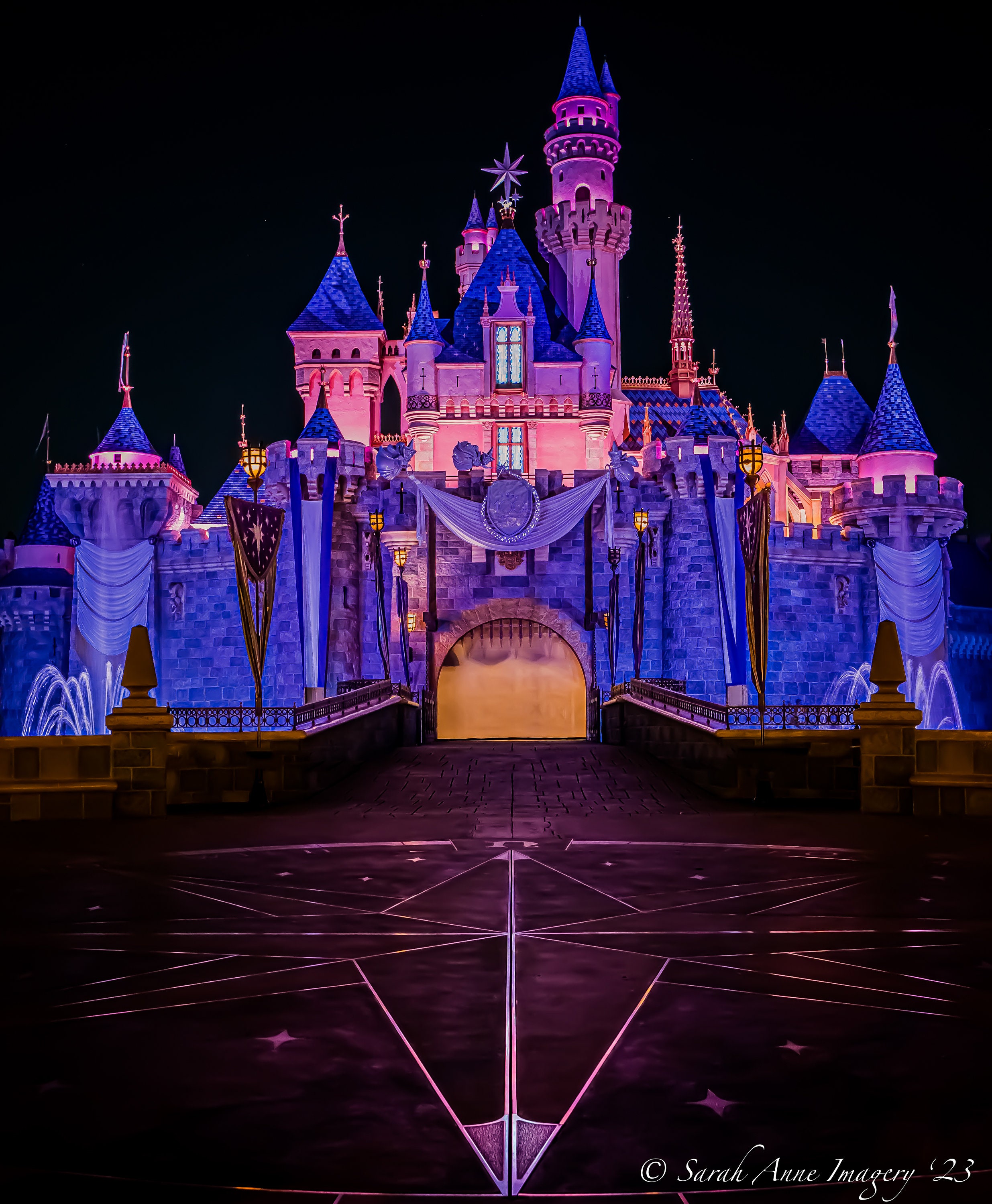 Sleeping Beauty’s Castle Disney 100 Decor