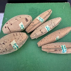 Vintage Cork Fishing Floats Southland New Old Stock 