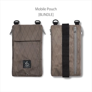 EDC Mobile Pouch(Brindle) X-PAC wallet