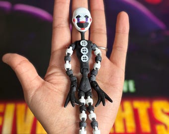 FNAF Puppet / Marionette Articulated Figure – Five Nights at Freddy’s 2 Collectible Display Model – Larger Size Available