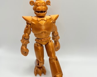 Glamrock Freddy - Five Nights At Freddy's Flexi Sensory/Fidget Toy FNAF Security Breach