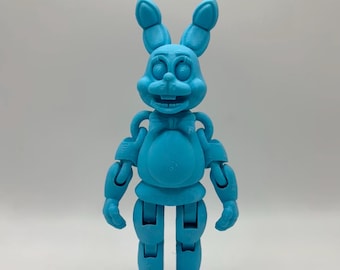Toy Bonnie Five Nights At Freddy's 2 Movie FNAF 2 Flexi Model - Full Body Articulated Display Figure