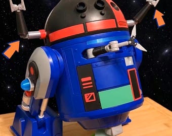 2 Custom Droid C-Series Utility Arms - 3D Printed Droid Depot Inspo – Custom Droid Accessories (Driod Not Included - Listing is for 2 Arms)
