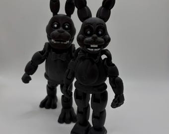 Shadow Toy Bonnie or Bonnie OG Shadow - Five Nights At Freddy's 2 Movie FNAF 2 Flexi Model/Display Shadow Figures (Each Sold Separately)