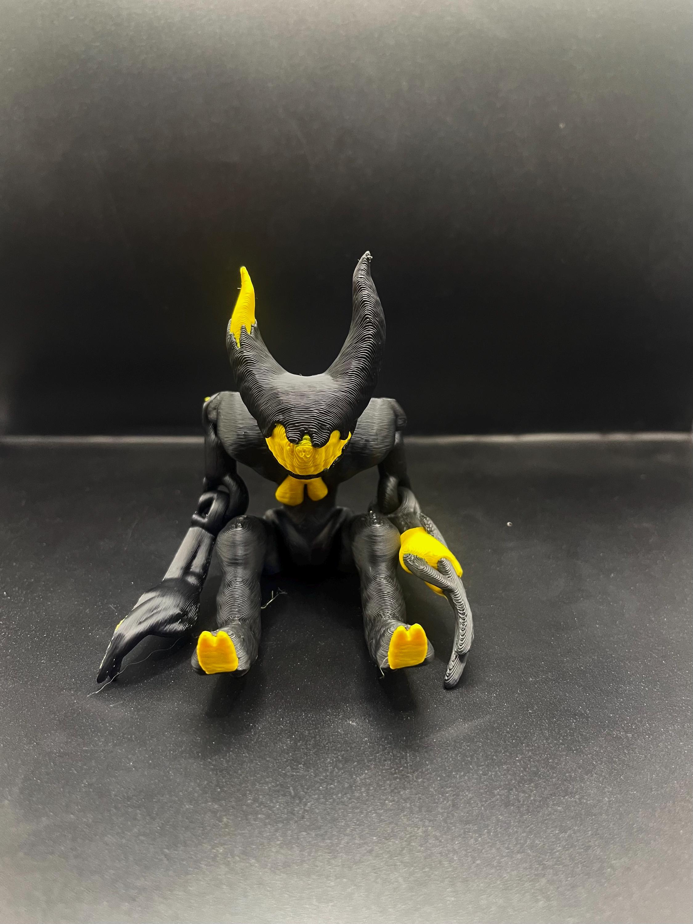 Ink Demon Bendy and the Ink Machine 3D Printed Flexi Figure ...