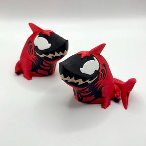 Symbiote Jeff Shark-Pup (Carnage) Figure - High Quality/Clean Big Figure (Each Sold Separately)