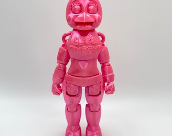 Toy Chica With Or Without Beak From FNAF Five Nights At Freddy's Flexi  Sensory/Fidget Full Body Articulated Toy