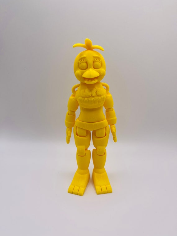トイ・チカ FNAF 2 ムービー 可動フィギュア – くちばしあり/なし