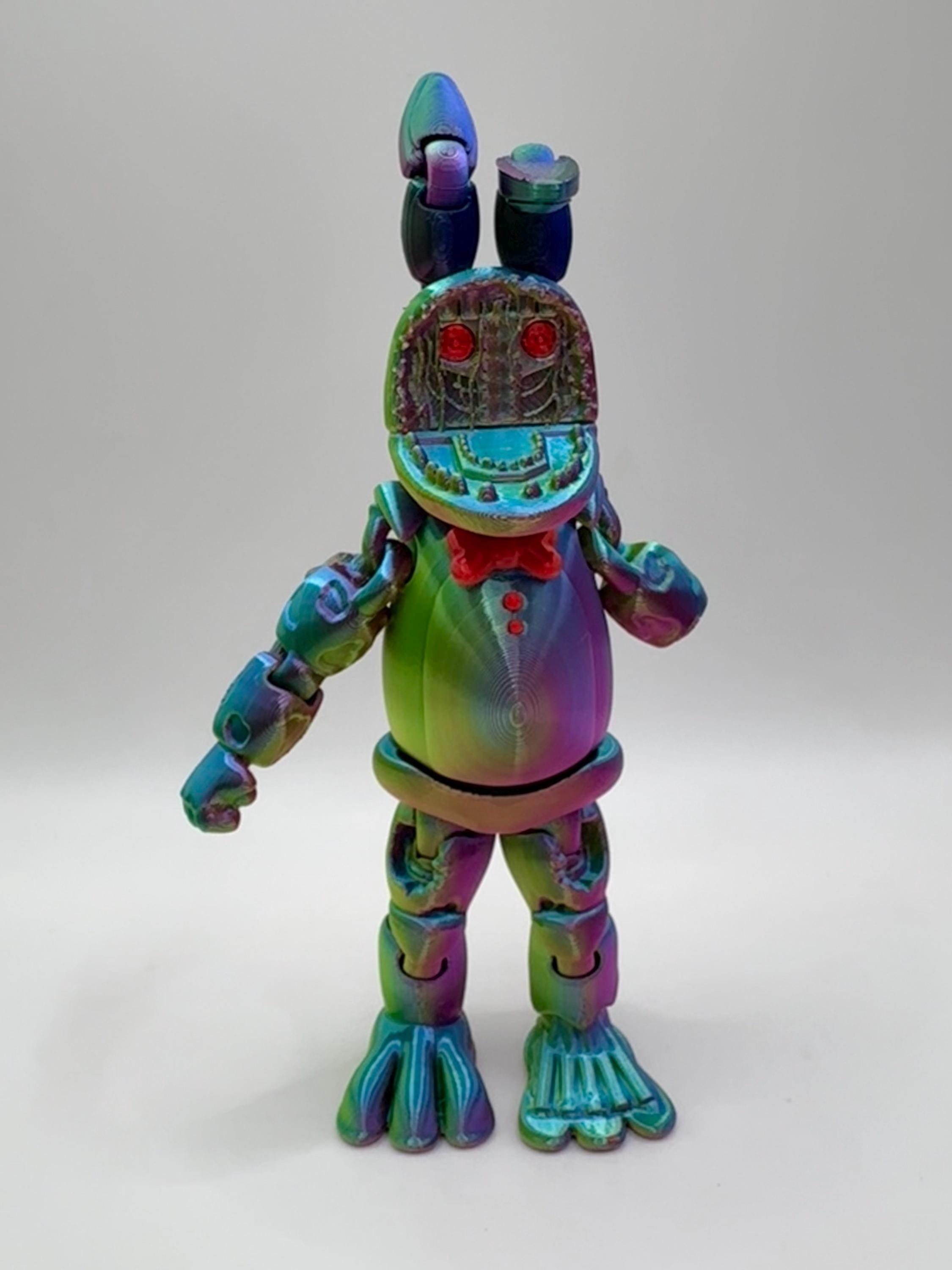 枯れたボニーと赤目のバニー - ファイブ・ナイツ・アット・フレディー