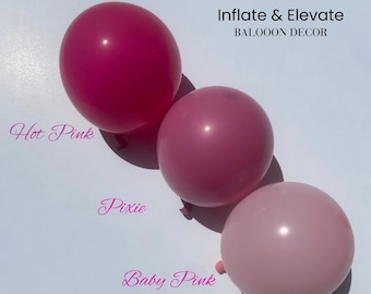 Barbie Balloons. DIY Balloon Kit. Balloon Garland. Barbie Movie. Pink Balloons. Kids Birthday Party. Girls Birthday. Balloon Arch Light pink