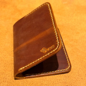 Handmade Leather Cowboy Wallet