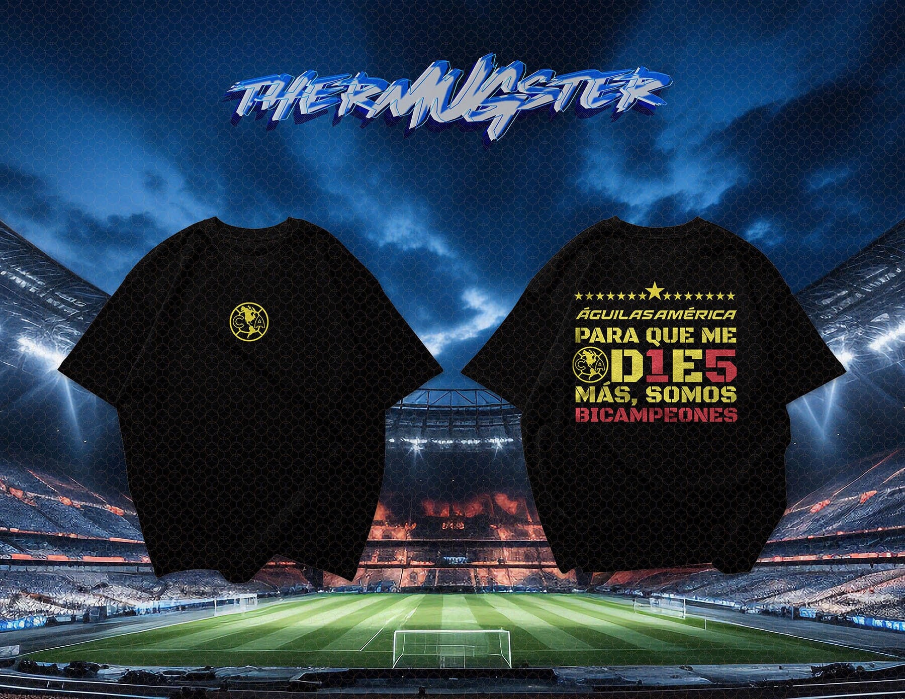 Bundle All America Bicampeón Ligamx 2024 football soccer Mexico Liga editable in PDF EPS Vectors