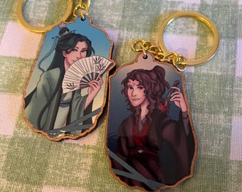 MXTX Danmei SVSSS wooden  Keychains
