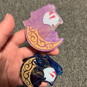 Stolas Galaxy Acrylic Pins