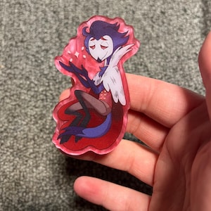 Stolas Look My Way Acrylic Pin