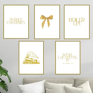 Purdue University Wall Art Prints: Boilermaker Decor (Digital Download, 5-Pack)
