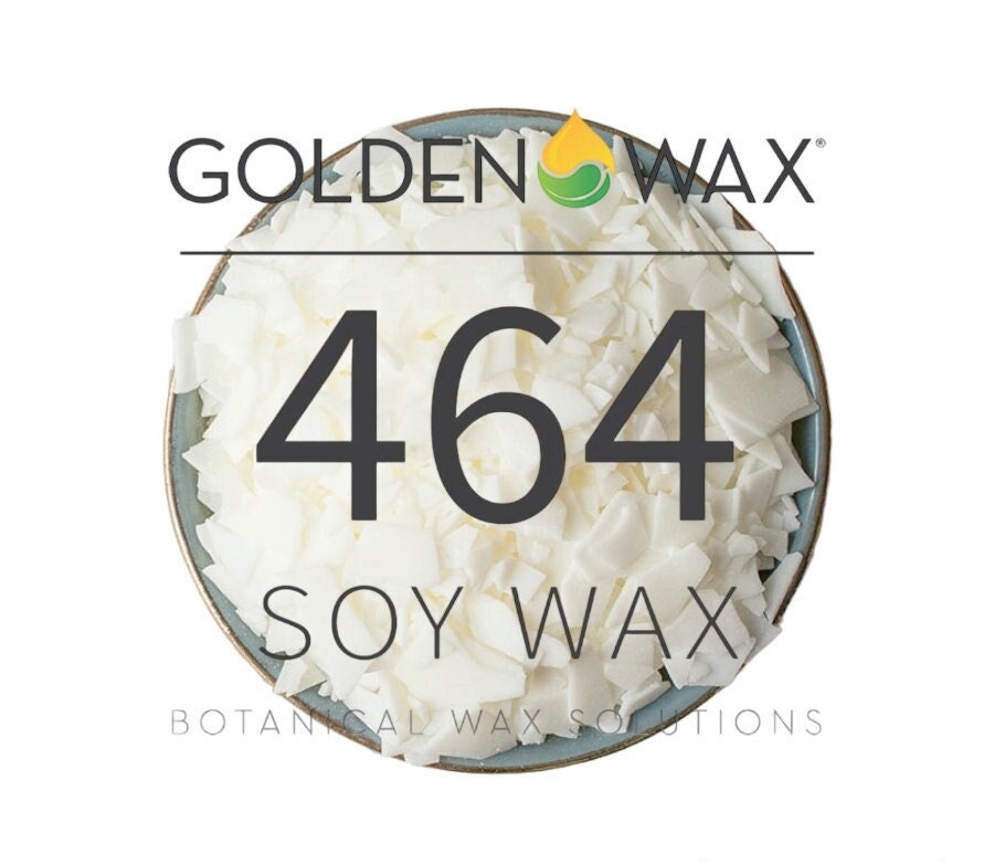 Bulk Golden Soy Wax Flakes 464, Natural Organic Vegan for Candles