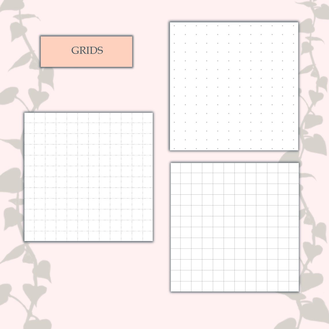 Notetakers Set | Printable 3 X 3 Sticky Note Templates - Etsy