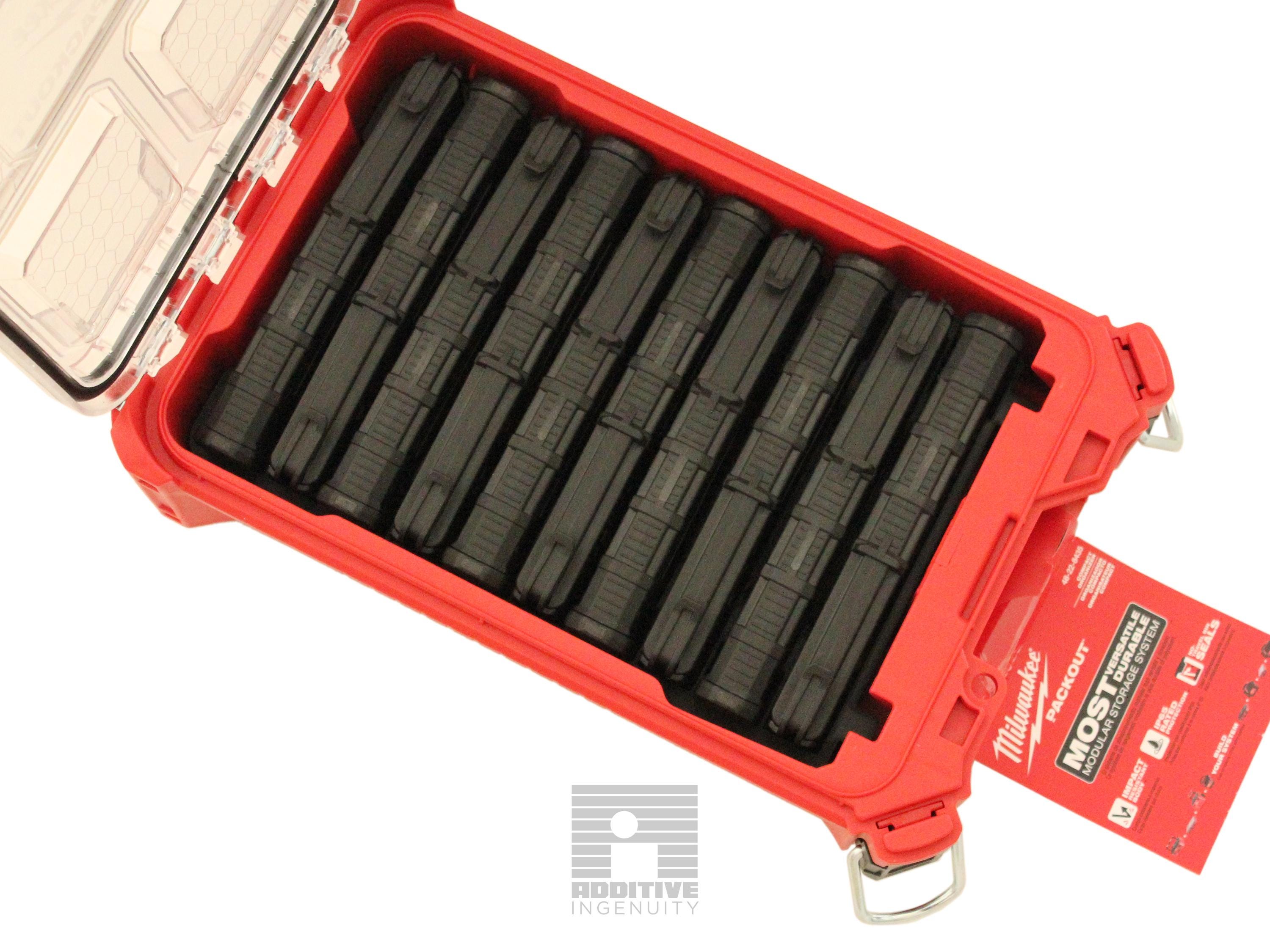 Storage Insert for Milwaukee PACKOUT | Holds 10 PMAG Magazines