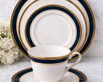 ロイヤルドルトン カントン ティーセット：ファインボーンチャイナ 21