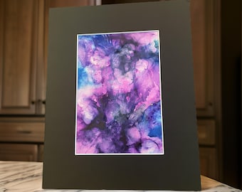 Hand Painted Alcohol Ink Painting