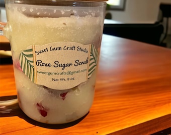 Rose Sugar Scrub