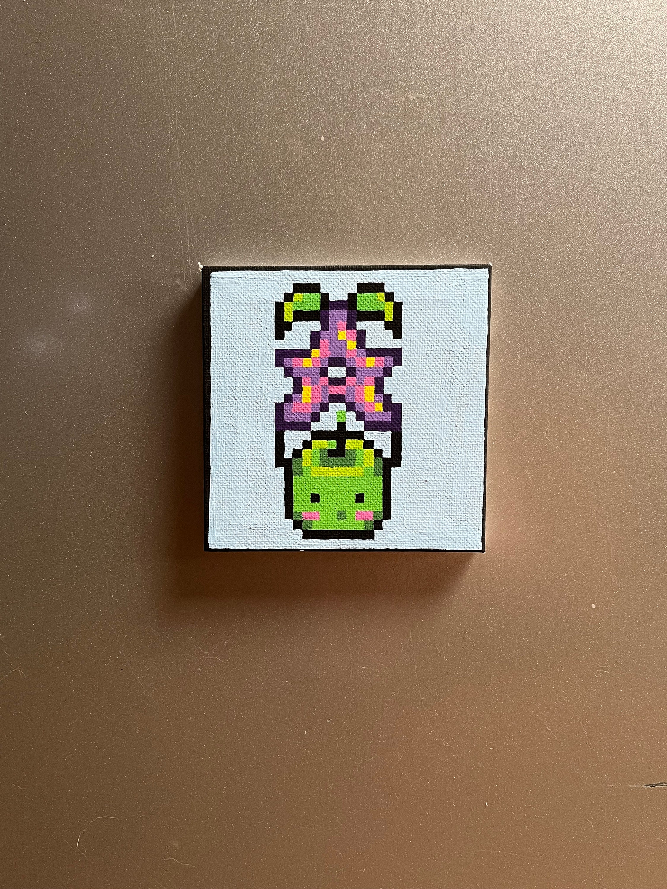 Stardew Valley Junimo W/ Stardrop Canvas Painting Handmade - Etsy