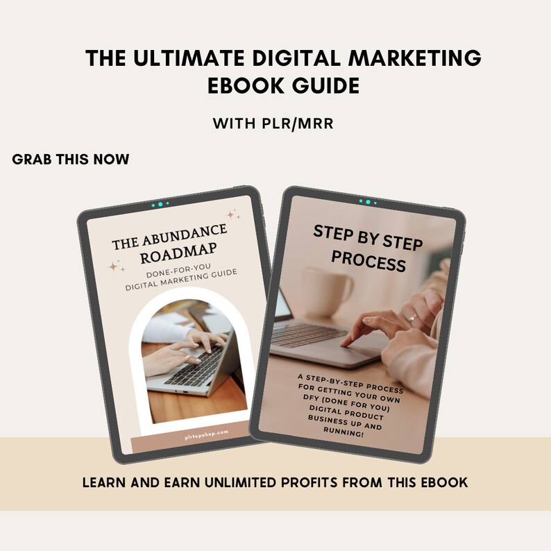 Done for You Digital Marketing Guide, Viral PLR Ebook, PLR/MRR Ebook