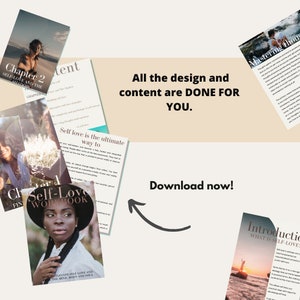 Done for You Self-love Workbook L Canva Template L Master Resell Rights ...