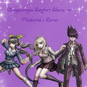 Carta de San Valentín de personajes personalizados de Danganronpa (leer descripción)